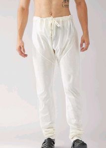 Men's White 👗Dhotis & Pyjamas