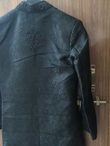 Elegant Black Sherwani