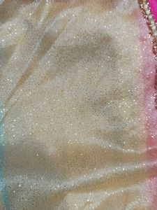 Designer Saree with Embellishments