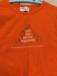 Orange Long Sleeve T-Shirt