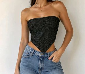 Sparkly Bandeau Top