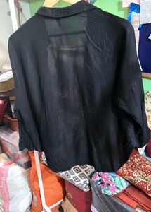Black plain Shirt