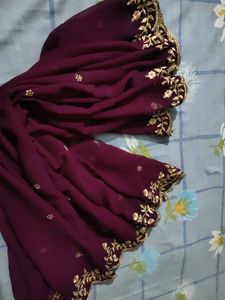 Pure Georgette Dupatta 💟💜🎆