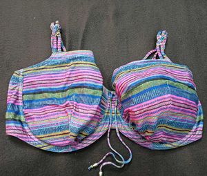 Striped Bikini 🖤40G Top