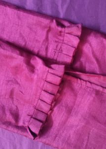 Cotton kurta Dupatta Hand Embroidered