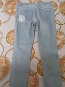 Light Wash Denim Jeans