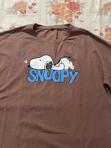 Cute Snoopy Graphic T-Shirt