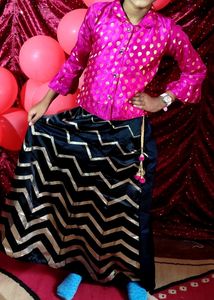 Top With Skirt For 7 -9 Years Girl