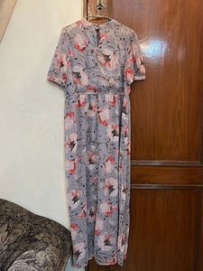 Floral Print Maxi Dress
