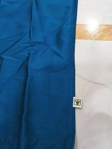Classic Blue Short Sleeve Button-Up Shirt