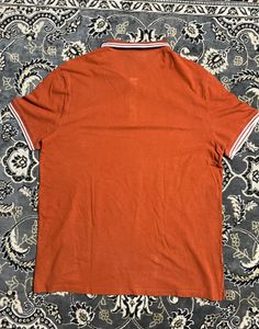 H&amp;M Rust Polo T- Shirt