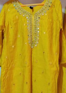 haldi suit for wedding functions..