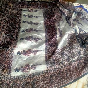 Unused Beautiful Printed Saree