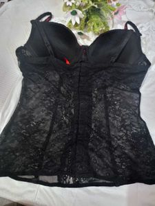 Black Lace Corset