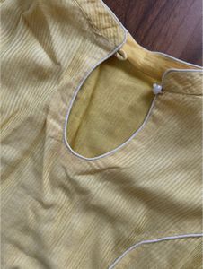 Elegant Yellow Ombre Kurta