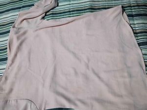 Elegant Women's Pink Tunic Top
