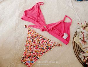 Tillys Pink Floral Bikini Set