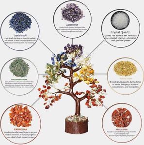 Seven Chakra Healing Crystal Tree 🔮