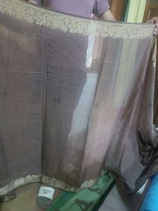 Elegant Brocade Saree with blouse