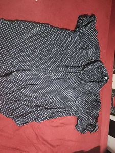 Patterned Button-Down Shirt