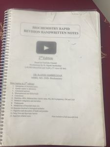 Dr Rajesh jambhulkar Biochemistry MBBS Notes