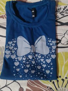 Cute Minnie Mouse Heart T-Shirt