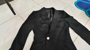 Classic Black Blazer Suit