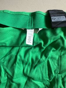 Vibrant Green Mini Skirt