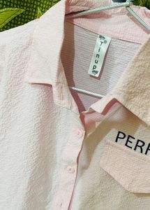 pink shirt for casual wear