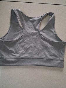 Grey Sports Bra