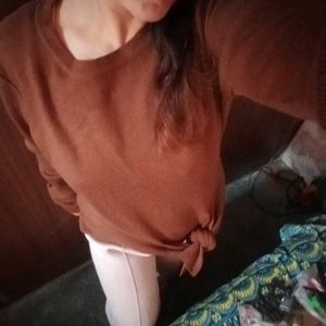 chic Tie-Front T-Shirt