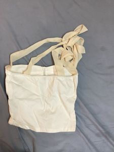 Cream Ruched Bust Halter Top