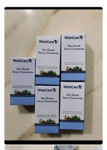 2pc WishCare Hair Growth Serum Concentrate.