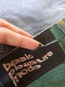 y2k made in Turkey Wide Leg baggy Jeans green