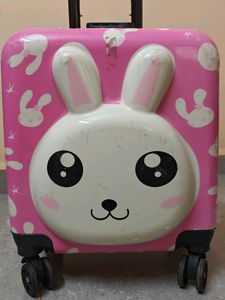🐰Spacious Pink Bunny Kids Suitcase