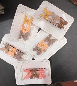 Cute Butterfly Hair Clips Set of 3