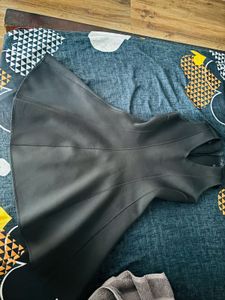 Elegant Black Fit &amp; Flare Dress