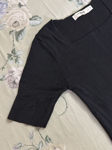 Black Crop Top