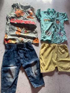 Cute Garfield & Superman Outfit Set