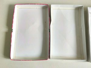 2 Jewellery Boxes Card Board 21 x 13 Cms Jewelry B