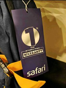 Safari Navy Blue Backpack