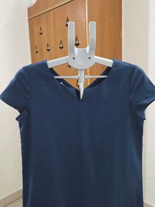 Promod Stylish Blue Sheath Dress