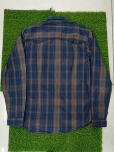 NOBLE FAITH Men's Plaid Long Sleeve Shirt
