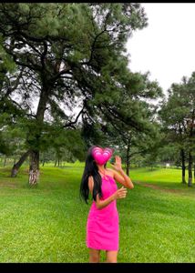 Pink Mini Dress