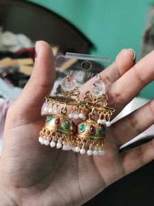 Elegant Jhumka Earrings Combo