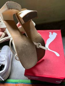 Puma sneakers with heels