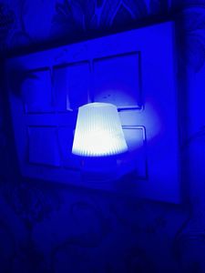 Blue Decorative Night Light Lamp