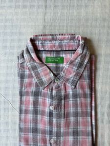 United Colors of Benetton Plaid Shirt