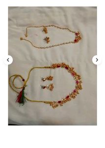 Elegant Pearl Necklace with Earrings combo of 2