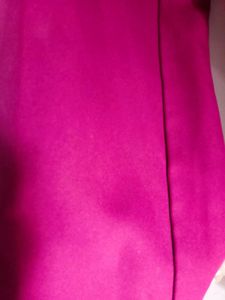 Dark maroon straight pant